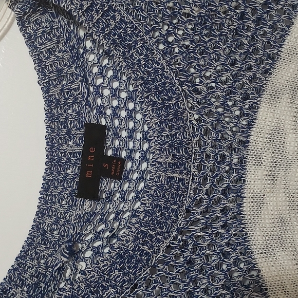 27. Nine- Long sleeve knitted pullover sweater  Size Small - Picture 2 of 3